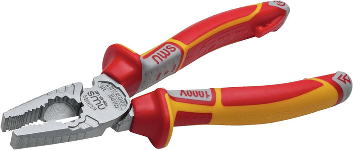 NWS Kraft-Kombizange CombiMax VDE, 205 mm | für Halte-, Greif-, Biege- und Schneidarbeiten | Werkzeu