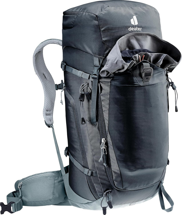 deuter Herren Trail Pro 36 Klettersteig Wanderrucksack (1er Pack) 36 L Black-shale, 36 L Black-shale