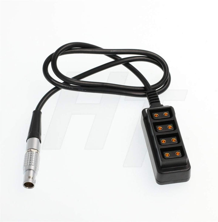 HangTon D-tap P-tap Adapter Power Splitter 1 to 4 for DJI RONIN 2 14.4V Port to Monitor, Focus Motor