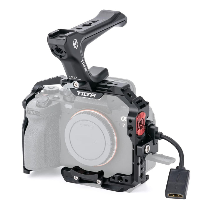 Tilta Full Camera Cage Kompatibel mit Sony a7 IV Basic Kit Video Movie Filmmaking Rig, mit Camera Ca