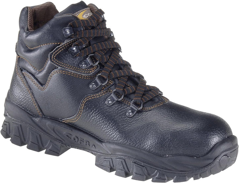 Cofra NT020-000.W42 NEW RENO S3 SRC Sicherheitsstiefel, Schwarz/Braun, Grösse 42 42 EU, 42 EU