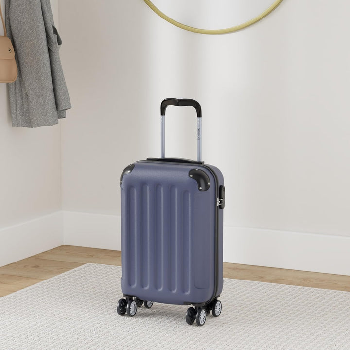 BEIBYE Hartschalen-Koffer Trolley Rollkoffer Reisekoffer Sicherheit Zahlenschloss Zwillingsrolle ABS