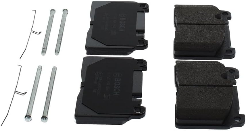 Bosch BP1689 Bremsbeläge - Vorderachse - ECE-R90 Zertifizierung - vier Bremsbeläge pro Set