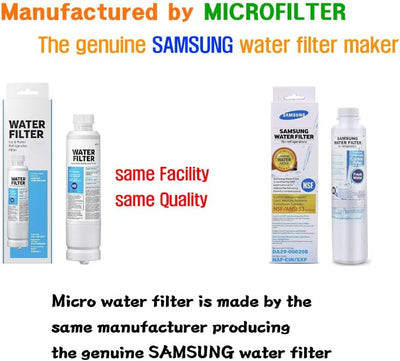 Ersatz-Kühlschrank-Wasserfilter, kompatibel mit Samsung DA29-00020B, DA97-08006A-1, HAF-CIN/EXP, 2 P