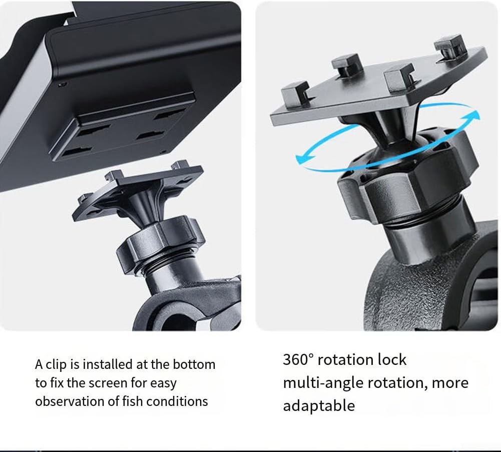 Fishfinder Unterwasser-Angelkamera, 220 ° Weitwinkel, Infrarot-Nachtsicht, wasserdicht, mit 10,9 cm