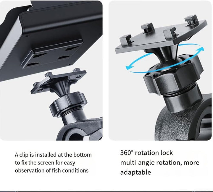 Fishfinder Unterwasser-Angelkamera, 220 ° Weitwinkel, Infrarot-Nachtsicht, wasserdicht, mit 10,9 cm