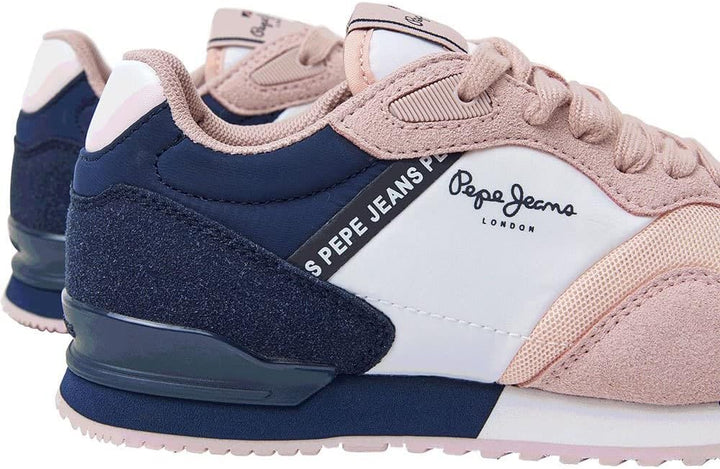 Pepe Jeans Mädchen London Basic G Sneaker 32 EU Soft Pink, 32 EU Soft Pink