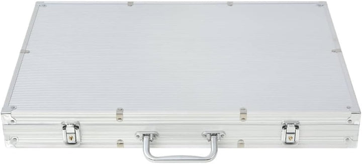 vidaXL Pokerkoffer 1000 Laser Pokerchips Aluminium Koffer Pokerset Poker Set, 1000