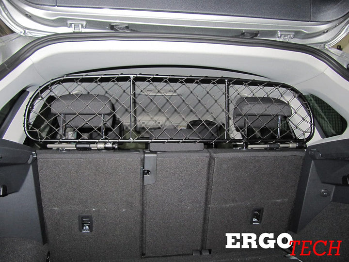 ERGOTECH Trennnetz Trenngitter kompatibel mit Volkswagen Tiguan (ab BJ 2016) RDA65-S8, für Hunde und