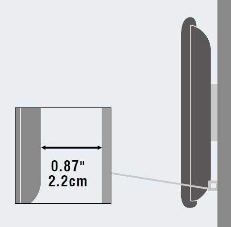 Techly ICA-PLB-132L Wandhalterung LCD TV 101.6 cm (40 Zoll)-165.1 cm (65 Zoll) ultra Slim fixed Schw