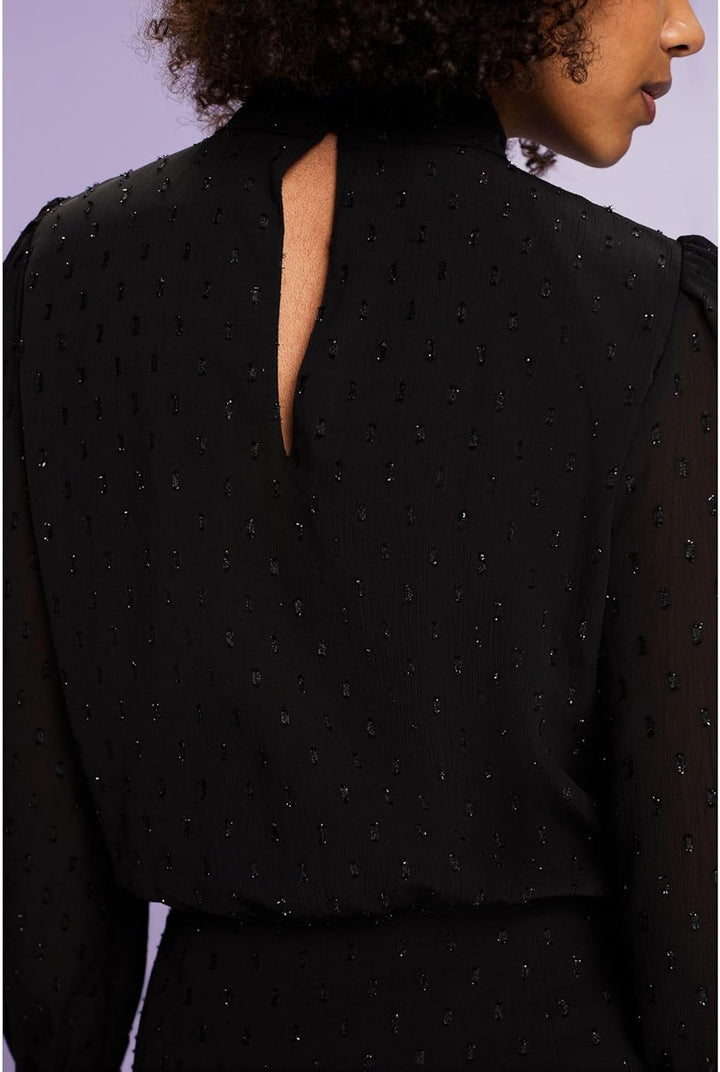 ESPRIT Damen Kleid, 001/Black