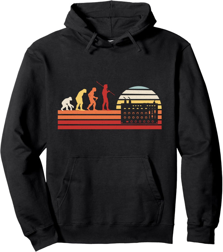 Retro Tontechniker FOH - Vintage Sound Toningenieur Pullover Hoodie