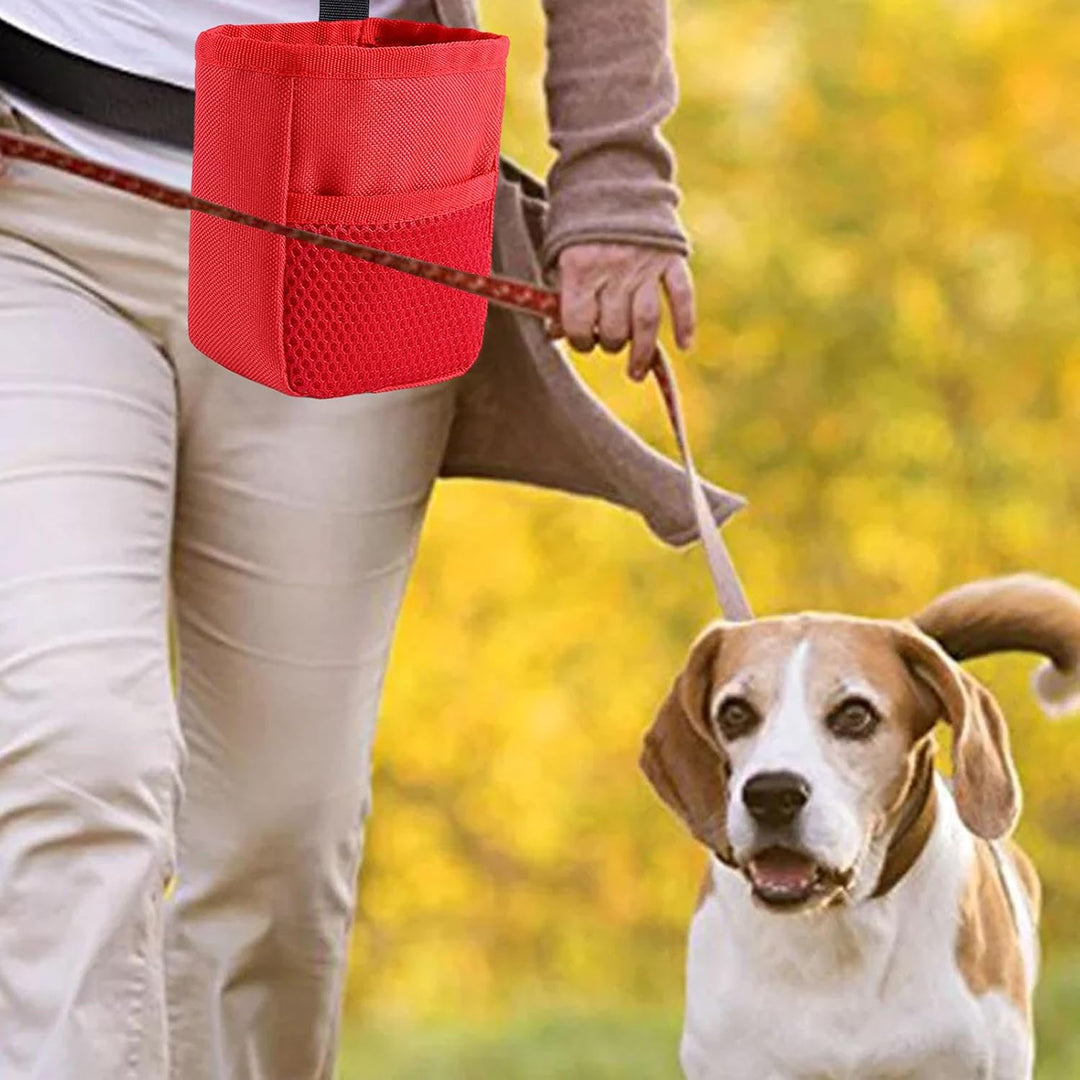 Hundetasche für Leckerlis, tragbare und wasserdichte Leckerlibeutel für Haustier-Training, Gürteltas