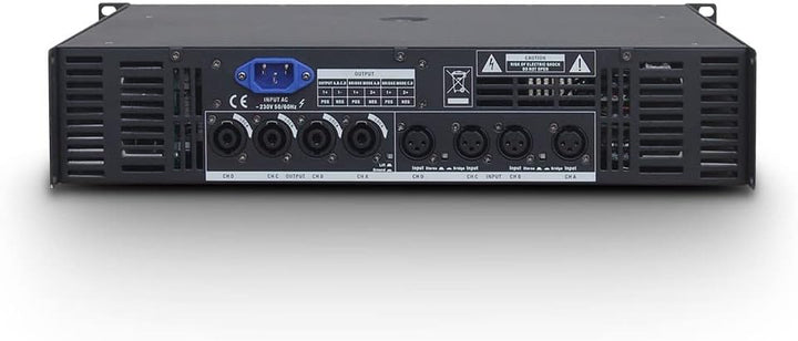 LD Systems DEEP2 4950 PA Endstufe 4 x 810 W 4 Ohm, 4 x 810 W