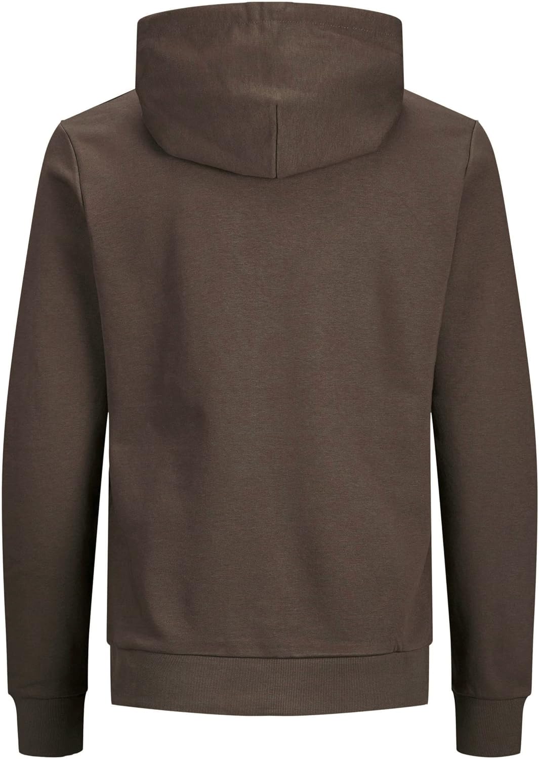 JACK & JONES Male Kapuzenpullover Logo Kapuzenpullover XS Braun (Mulch/Reg Fit), XS Braun (Mulch/Reg