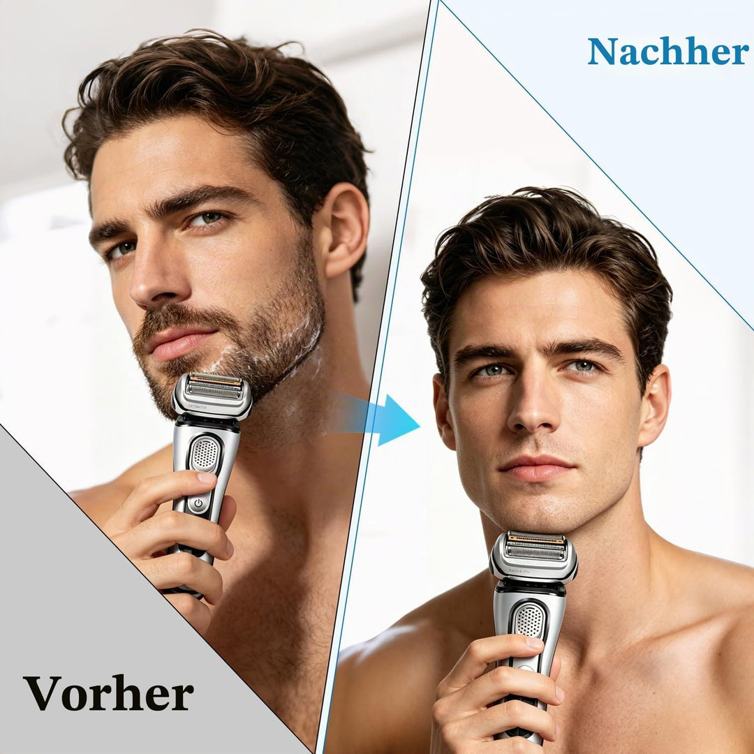 Series 9 Pro Elektrorasierer Scherkopf 94M, Ersatzscherteil für Herren Rasierer Serie 9, Kompatibel