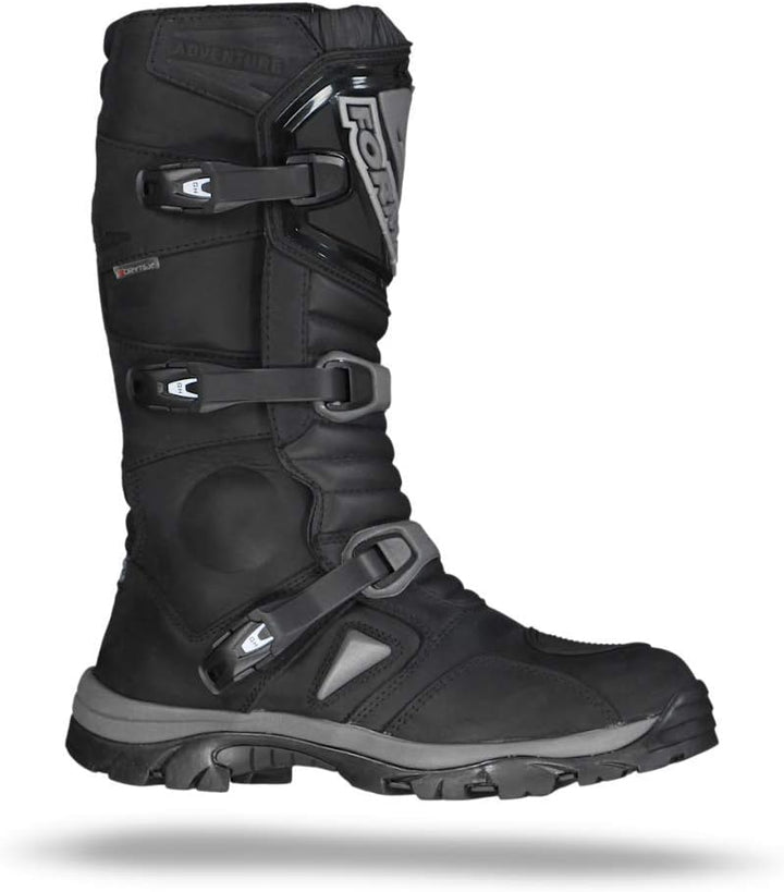 Forma Motorrad-Stiefel Adventure WP 48 EU Schwarz, 48 EU Schwarz