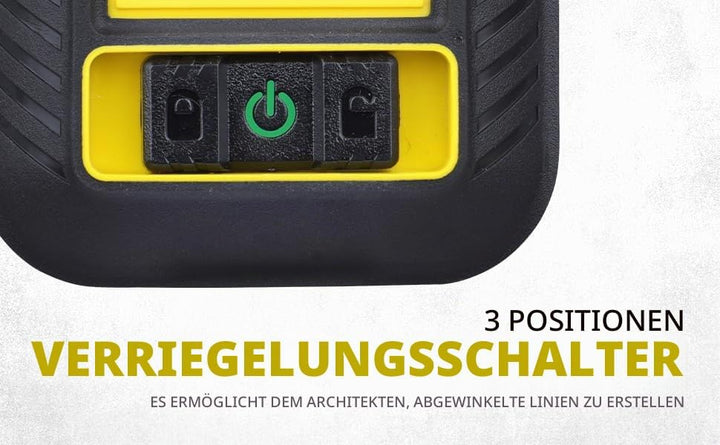 Stanley Kreuzlinien-Laser Cubix grün STHT77499-1 (selbstnivellierend, mit grüner Diode, für den Inne