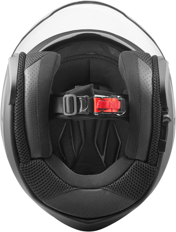 Bogotto V586 Detri Jethelm (Black Matt/Grey,XS) XS Schwarz Matt/Grau, XS Schwarz Matt/Grau