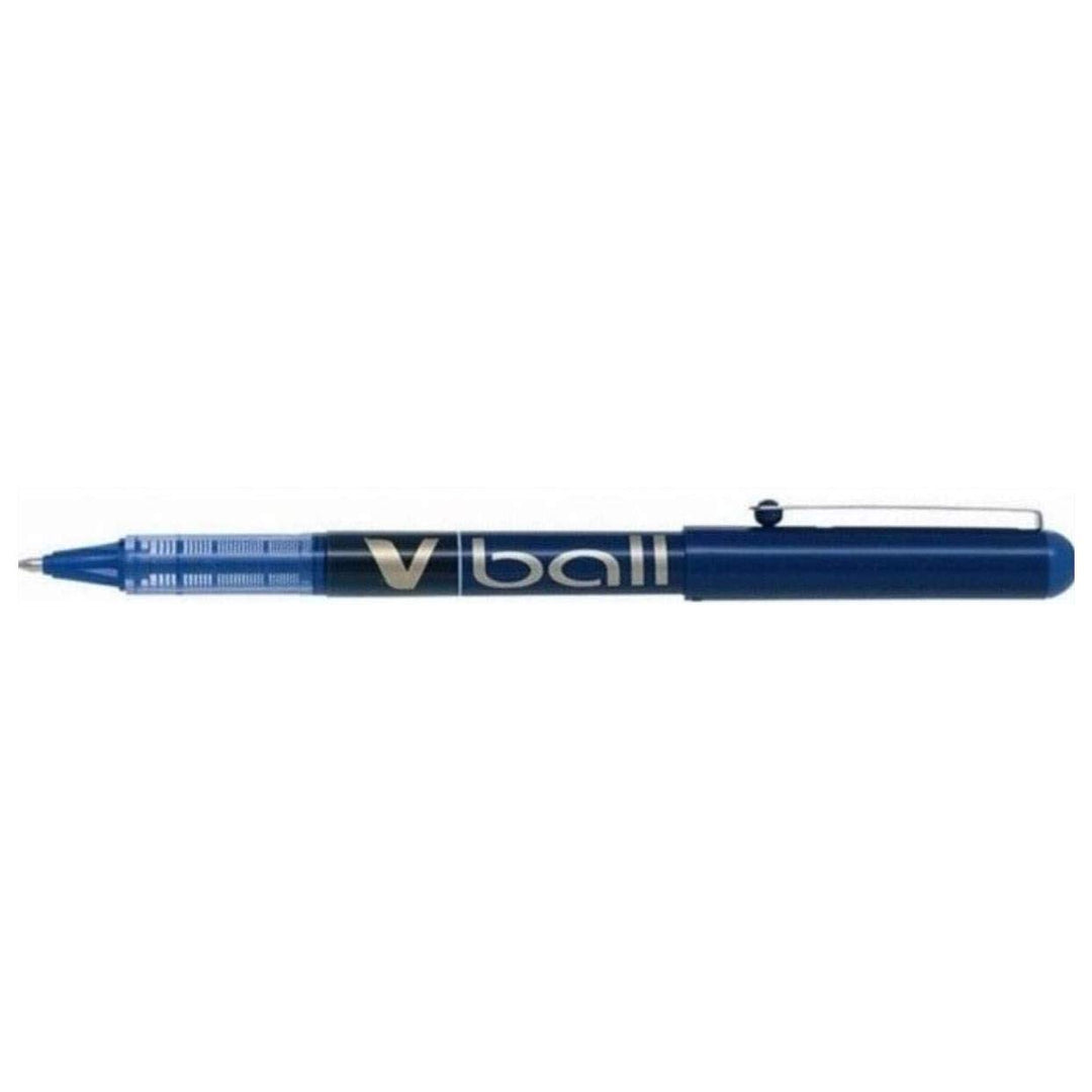 Pilot VB5 Tintenroller 0,5 mm Schreibspitze 0,3 mm Strichbreite 12 Stück blau Bleu, Bleu