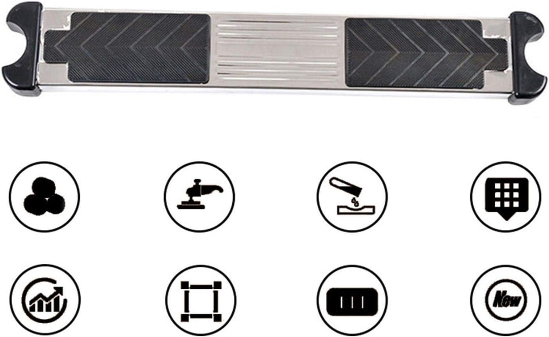 Schwimmbad-Stufe, 50 X 7,5 X 2,5cm- Edelstahl Poolleiter Ersatzstufe, Edelstahl-Ersatzleiter, Spross