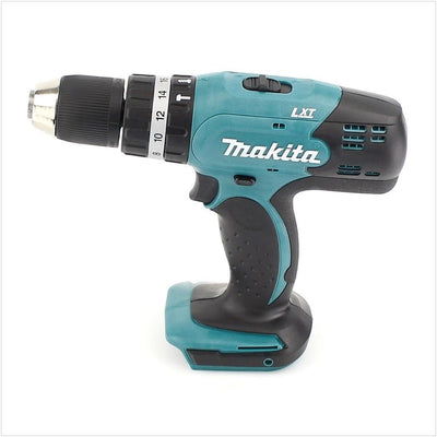 Makita Akku-Schlagbohrmaschine DHP453 Solo 18 V, Schwarz,blau, Batteriebetrieben