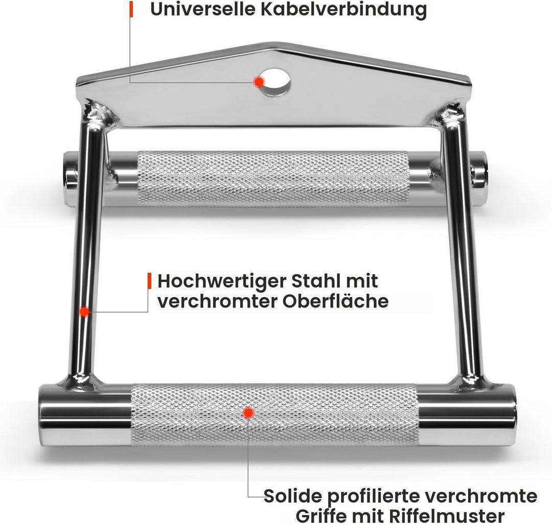 Yes4All Deluxe T-Bar Row Plattform - 360° schwenkbar - Passend für 1" Standard und 2" Olympiastangen