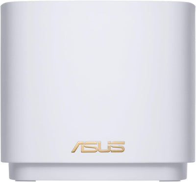 Asus Ai Mesh AX-WLAN System ZenWiFi XD4 Weiss kombinierbarer Router (1er Pack, AX1800 WiFi 6, 2x Gig