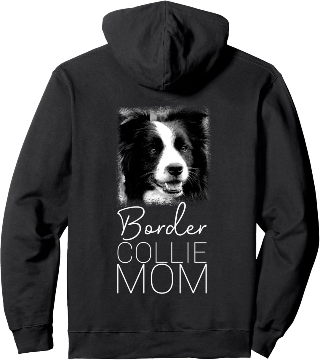 Dog Mom Border Collie - Hunde Mama Pullover Hoodie