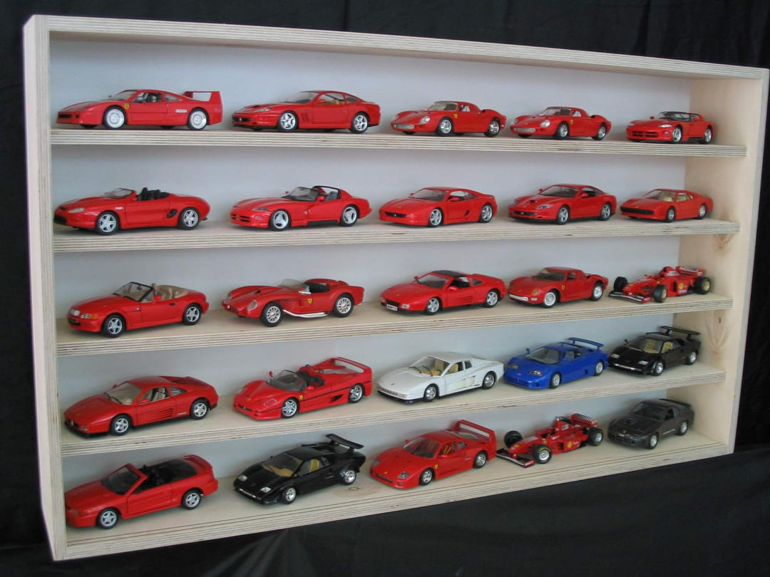 Alsino Setzkasten Holz Modellauto 1 18 Sammlervitrine Hängevitrine v-17 Masse 100 cm x 59 cm x 15 cm