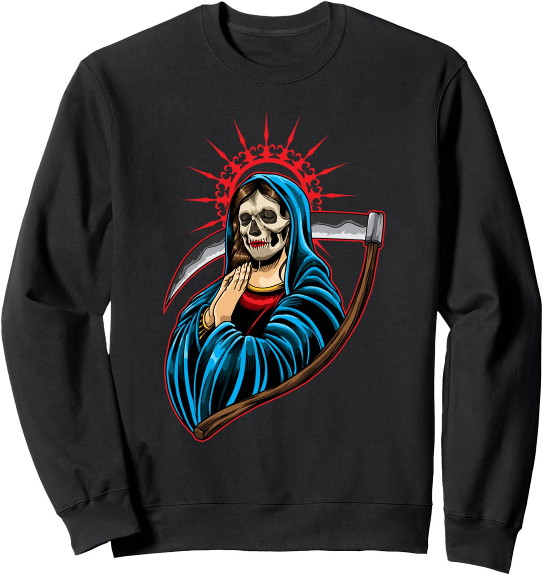 Santa Muerte - La Calavera Catrina betet für die Toten Sweatshirt
