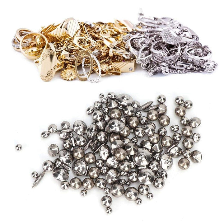1 Beutel Edelstahl-Polierperlen,Langlebiges Schmuck-Gold-Polierwerkzeug,Schmuck-Polierzubehör für Sc