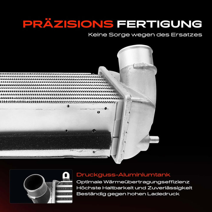 Frankberg Ladeluftkühler Turbokühler Kompatibel mit Santa Fé III DM DMA 2012 Sorento II XM 2.0L 2.2L