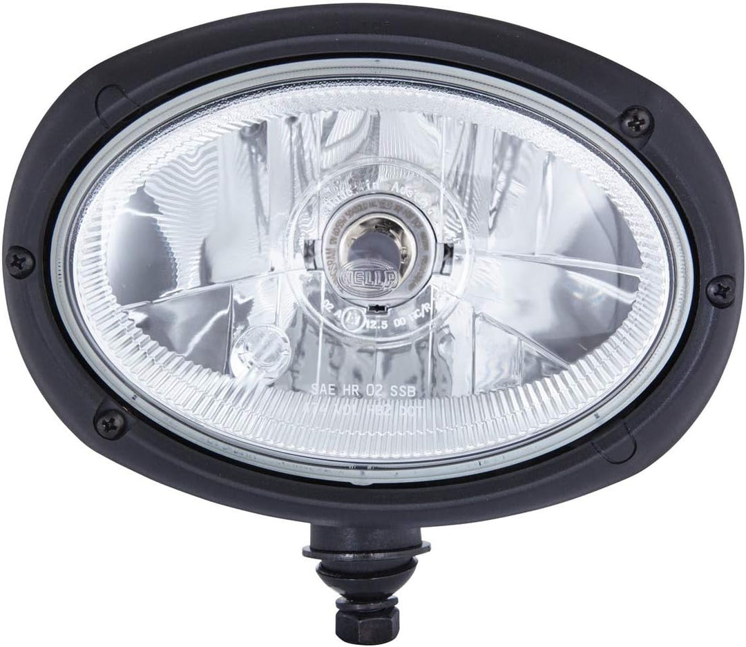 HELLA - Halogen-Hauptscheinwerfer - Oval 120 - 12V - oval - Referenzzahl: 12.5 - Anbau - glasklare S