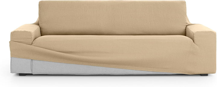 Eysa Ulises elastisch Sofa überwurf 3 sitzer, Polyester-Baumwolle, 01-beige, 37 x 9 x 29 cm 37 x 9 x