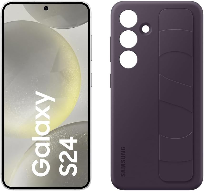 Samsung Galaxy S24 AI Smartphone, 8 GB RAM, 128 GB Speicher, Marble Gray, 3 Jahre Herstellergarantie
