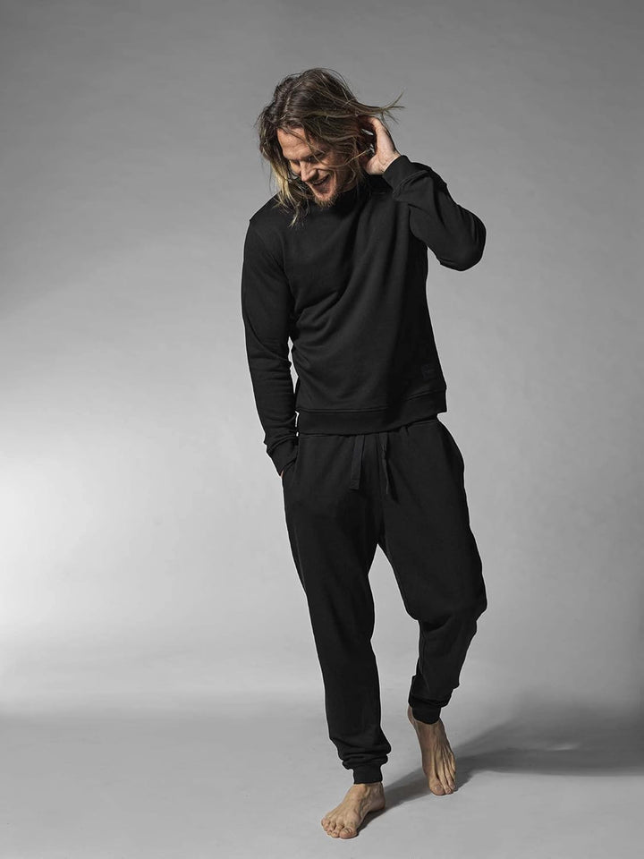 Resteröds Sweatshirt für Herren aus Bambus Viskose und ökologischer Baumwolle, Pulli mit oder ohne K