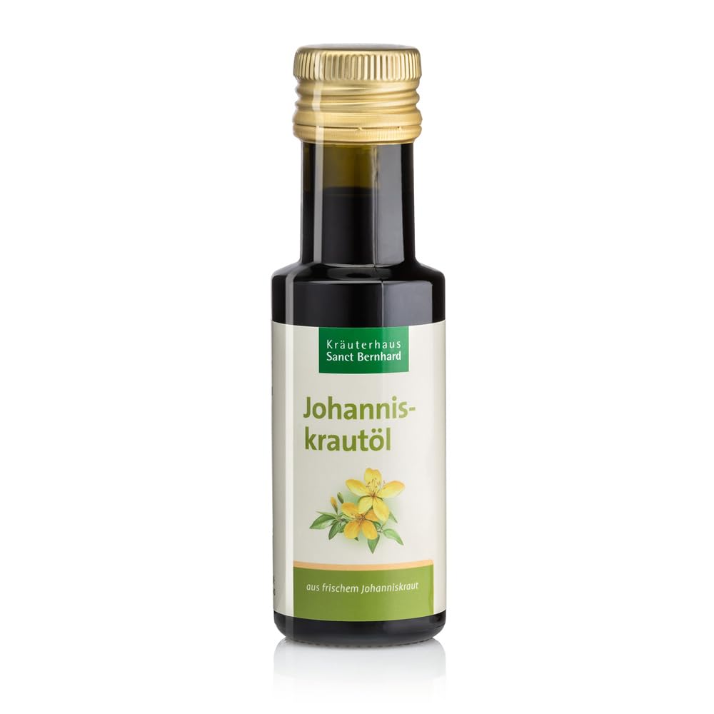 Sanct Bernhard Johanniskrautöl aus frischem Johanniskraut | parfümfrei | 100 ml 100 ml (1er Pack), 1