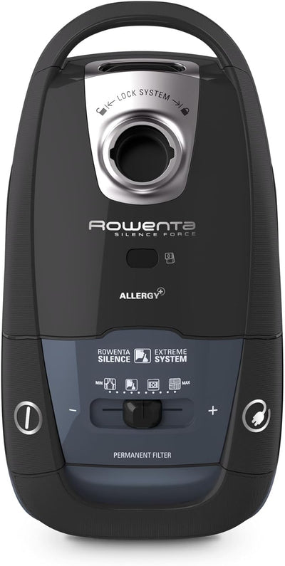 Rowenta RO7755 Silence Force Allergy+ Bodenstaubsauger mit Beutel | Effitech-Motor | 75 dB(A) | 4,5