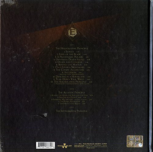 The Holographic Principle, Audio-CD