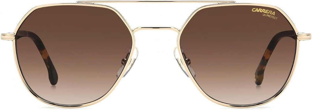 Carrera Unisex Sunglasses 53 06j/Ha Gold Havana, 53 06j/Ha Gold Havana