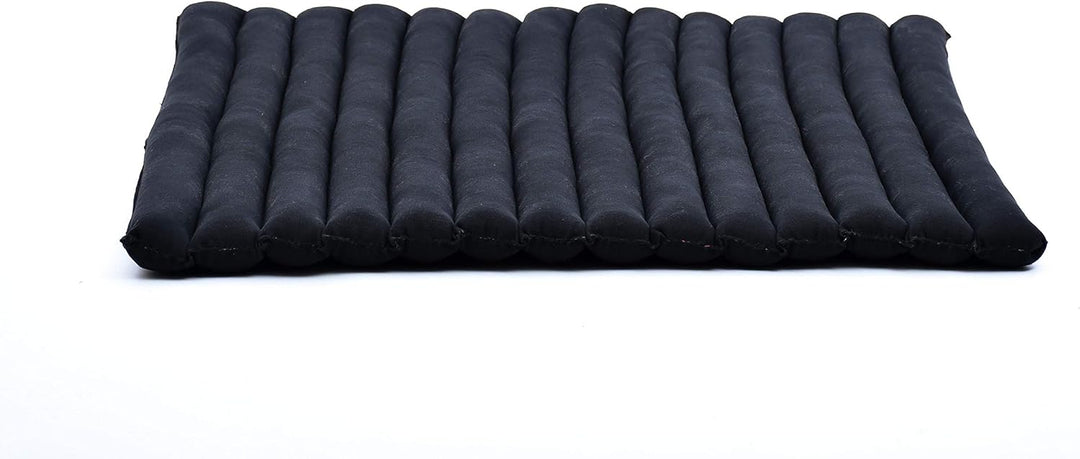 Leewadee Zabuton Rollbare Meditations-Matte Tragbare Sitzmatte Ökologisches Naturprodukt, Kapok, 69