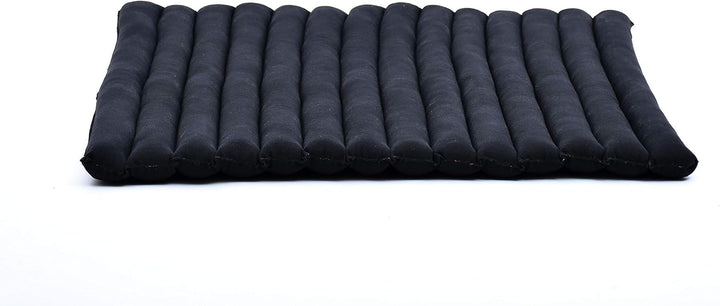 Leewadee Zabuton Rollbare Meditations-Matte Tragbare Sitzmatte Ökologisches Naturprodukt, Kapok, 69
