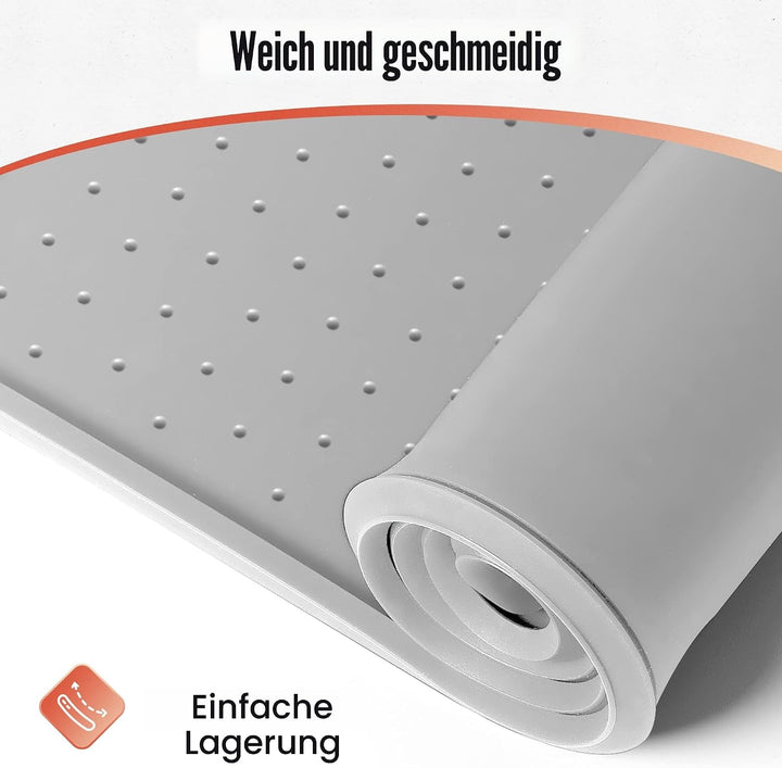 Conlun Hunde und Katzen Futtermatte 60x40 cm, rutschfeste Silikonmatte | Wasserdichte Haustier Futte