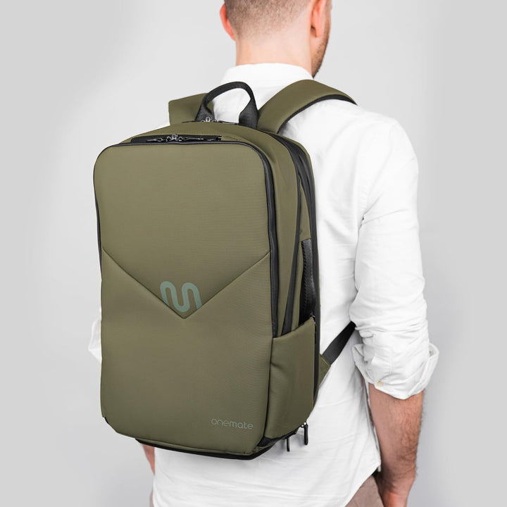 onemate Rucksack Backpack Pro 2 (Herren und Damen) Vielseitig und Durchdacht 22L Grün, Grün