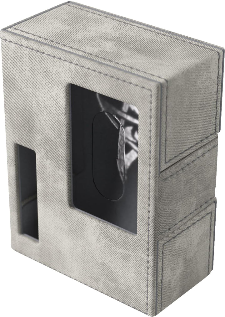 Gamegenic, Arkham Horror Investigator Deck Tome Neutral - Gray