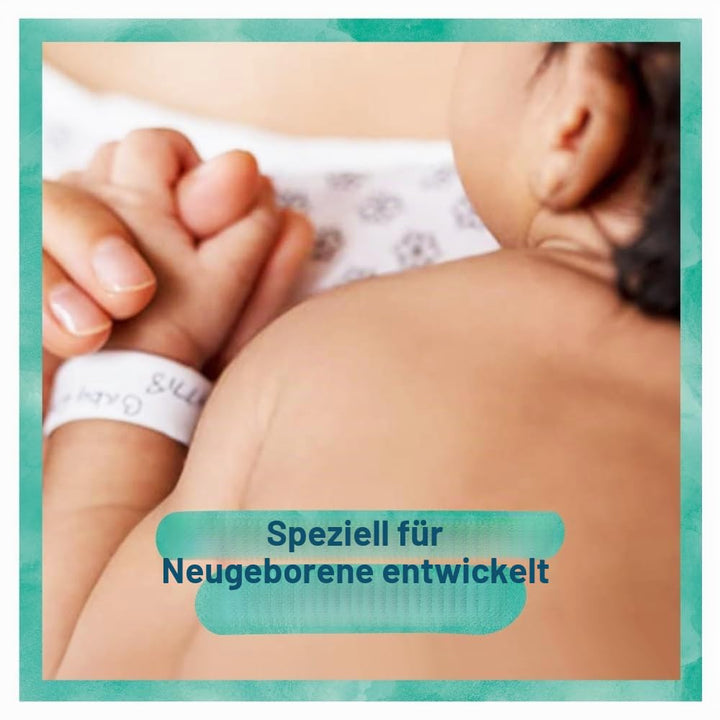 Pampers Harmonie New Baby Feuchttücher Plastikfrei 3 Packungen = 138 Baby Feuchttücher