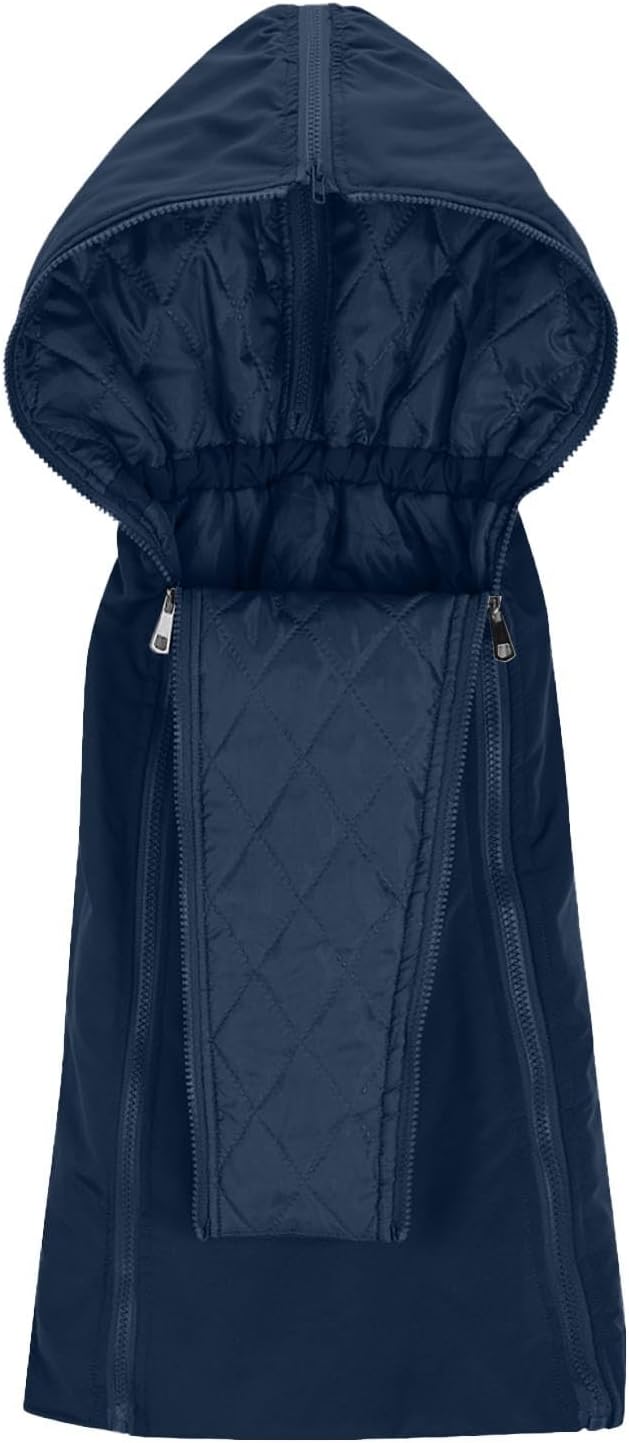Umstandsjacke mit Babyeinsatz Umstands jacke Winter Umstandsmode 3 in 1 Tragejacke Einstellbarer Kor