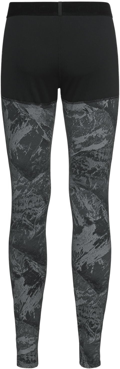 Odlo Herren Leggings Bl Bottom Long Whistler Eco S Schwarz, S Schwarz