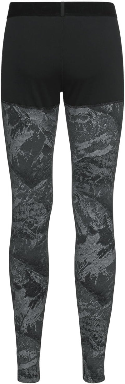 Odlo Herren Leggings Bl Bottom Long Whistler Eco L Schwarz, L Schwarz